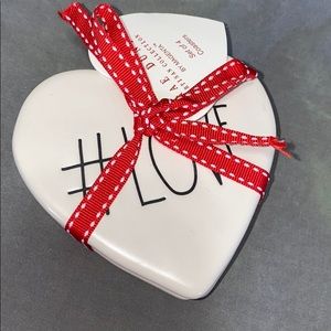 Rae Dunn Love Coasters